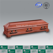 LUXES Europeia caixões caixões de madeira para Funeral por atacado